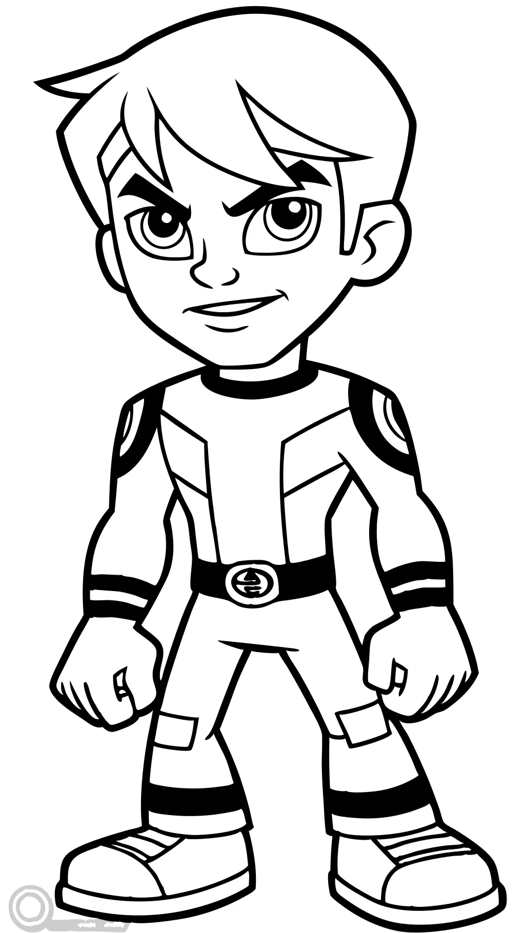 ben ten coloring pages to print